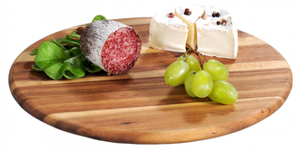 KESPER Prkénko/servírovací deska otočná, průměr 35 cm