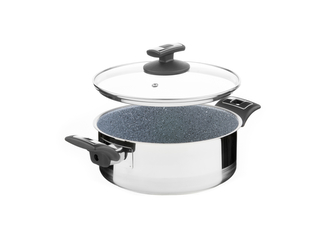 KOLIMAX CERAMMAX PRO COMFORT rendlík s poklicí 22cm 3,0l, granit šedá