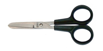 KDS Nůžky kapesní 12,5 cm - nerez - levé