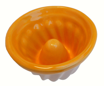 VČELIČKY Forma na bábovku Bábovka mini 10cm barva slunečnicová