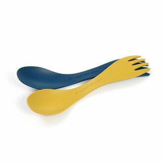 2412911413 Light My Fire Spork little 2-pack mustyyellow/hazyblue