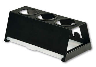 KESPER Odkapávač na láhve Sodastream s miskou, černý