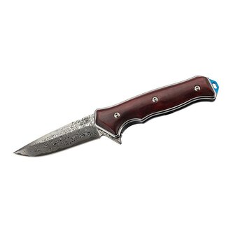 Herbertz 594212 jednoručný vreckový nôž 9cm, satanlové drevo, nerezová oceľ, hliník