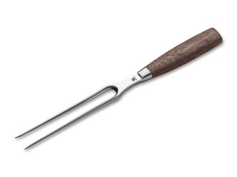 Böker Manufaktur Solingen 130770 Core vidlička na mäso 30,2 cm, orechové drevo