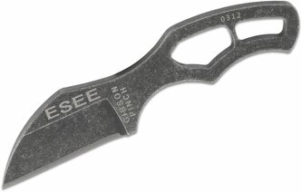 ESEE-PINCH mini nôž na skryté nosenie 3,3 cm, Black Stonewash, uhlíková oceľ, plastové puzdro