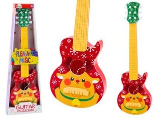 Gitara regulacja strun renifer czerwona Gitara regulacja strun renifer czerwona