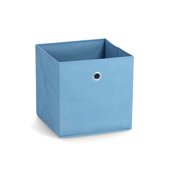 ZELLER Úložný box textilní modrý 28x28x28cm