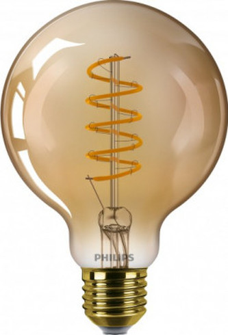 Vintage LED žárovka classic E27 G93 25W GOLD SP D SRT4 stmívatelná