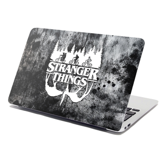 Samolepka na notebook Stranger Things White: 38x26 cm