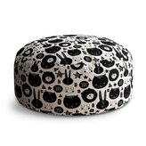 Taburet Circle Kočička a medvěd: 38x48 cm