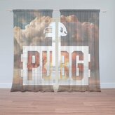 Záclony PUBG Exploze 1: 2ks 150x250cm