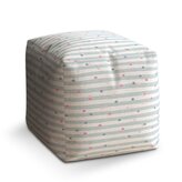 Taburet Cube Tečky a pruhy: 40x40x40 cm