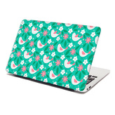 Samolepka na notebook Květiny a ptáčci: 29x20 cm