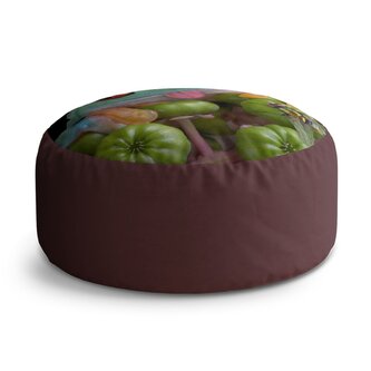 Taburet Circle Veselá žába: 38x48 cm