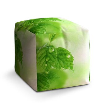 Taburet Cube Listy 2: 40x40x40 cm