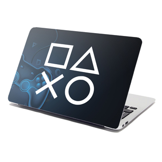 Samolepka na notebook Konzole 1: 38x26 cm