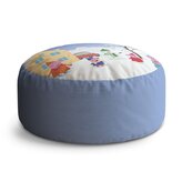 Taburet Circle Prasátko Pepina Zima: 38x48 cm