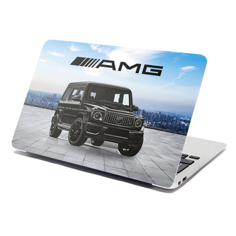 Samolepka na notebook AMG auto: 29x20 cm