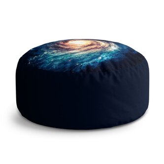 Taburet Circle Světelný vír: 38x48 cm