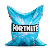 Sedací vak Classic FORTNITE modrá: 150x100 cm