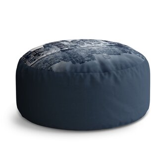 Taburet Circle Noční New York: 38x48 cm Taburet Circle Noční New York: 38x48 cm