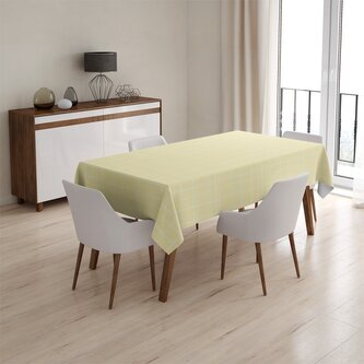 Ubrus Žluté pletivo: 130x130 cm