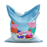 Sedací vak Classic Prasátko Pepina Rodina: 150x100 cm