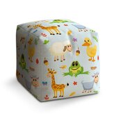 Taburet Cube Zvířátka 3: 40x40x40 cm