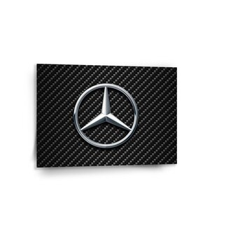 Obraz Logo 4 Carbon: 90x60 cm