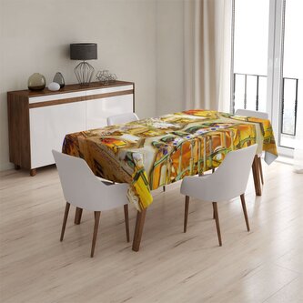 Ubrus Barcelona Gaudi Casa Batllo 1: 130x130 cm