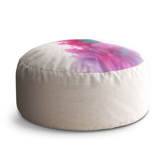 Taburet Circle Barevný kouř: 38x48 cm Taburet Circle Barevný kouř: 38x48 cm