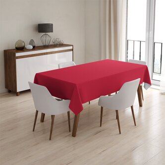 Ubrus Červená cherry: 130x130 cm