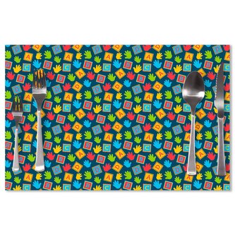 Prostírání ABC: 40x30cm
