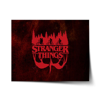 Plakát Stranger Things Red: 60x40 cm