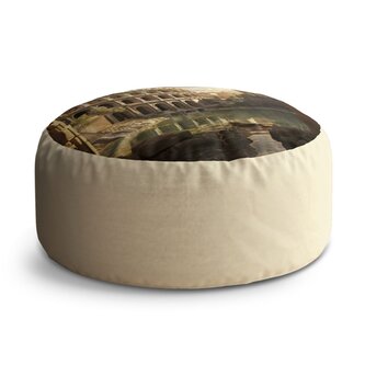 Taburet Circle Řím Koloseum Art: 38x48 cm