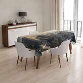 Ubrus New York Skyline: 130x130 cm