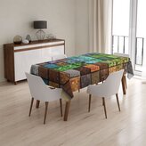 Ubrus Blocks Abstract: 130x170 cm