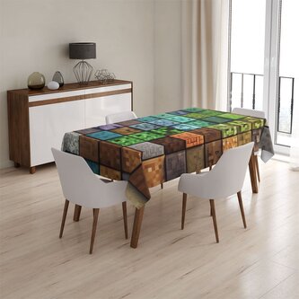 Ubrus Blocks Abstract: 130x170 cm