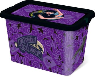 BOX ÚLOŽNÝ S VÍKEM WEDNESDAY 7L, PLAST