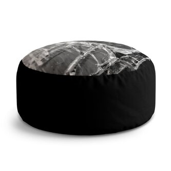 Taburet Circle Rozbité sklo: 38x48 cm Taburet Circle Rozbité sklo: 38x48 cm