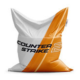 Sedací vak Classic Counter Strike 2 Oranžová: 150x100 cm