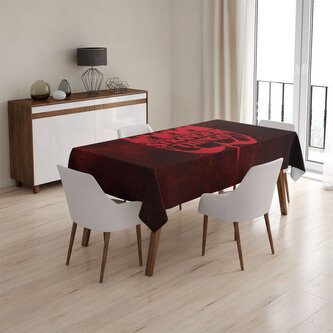 Ubrus Stranger Things Red: 90x90 cm