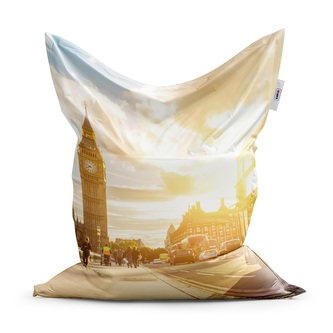 Sedací vak Classic Londýn Big Ben : 150x100 cm