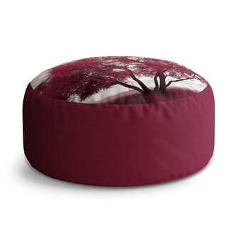 Taburet Circle Červený strom: 38x48 cm Taburet Circle Červený strom: 38x48 cm