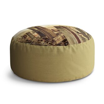 Taburet Circle Mrakodrapy 4: 38x48 cm