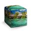 Taburet Cube Chatky na moři: 40x40x40 cm