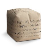 Taburet Cube Psí plemena: 40x40x40 cm