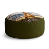 Taburet Circle Eiffel Tower 3: 38x48 cm