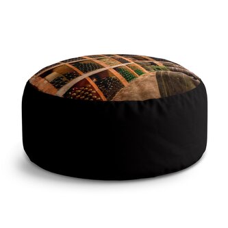 Taburet Circle Vinný sklípek: 38x48 cm