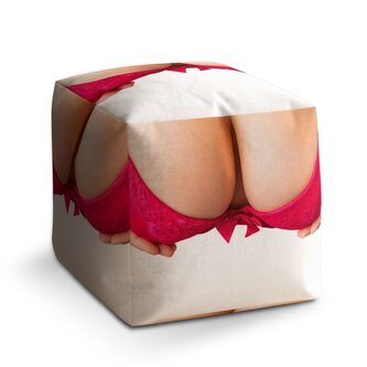 Taburet Cube Ňadra: 40x40x40 cm